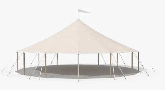 Gretel sailcloth marquee