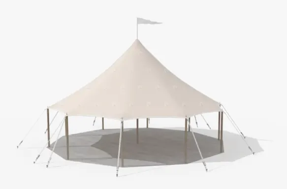 Tulsi sailcloth marquee